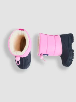 JoJo Maman Bébé Pink Alpine Snow Boots