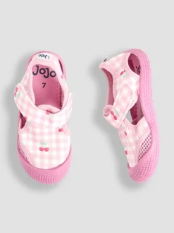 JoJo Maman Bébé Pink Beach and Swim Sandals