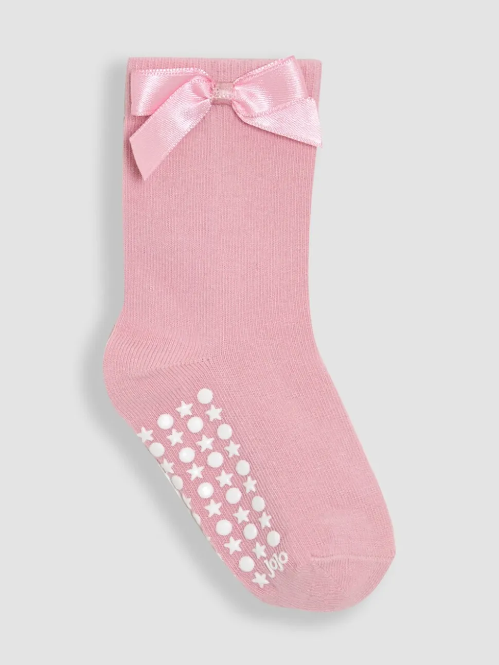 JoJo Maman Bébé Pink Bow Socks 2 Pack