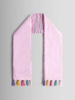 JoJo Maman Bébé Pink Dino Scarf
