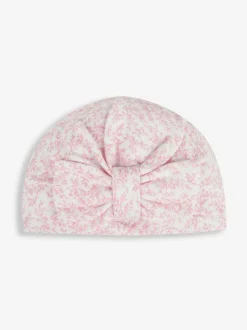 JoJo Maman Bébé Pink Ditsy Turban