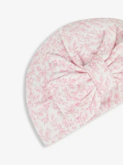 JoJo Maman Bébé Pink Ditsy Turban