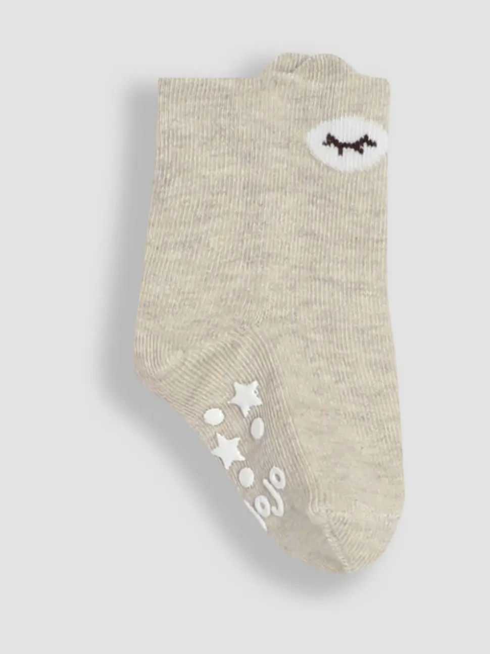 JoJo Maman Bébé Pink 3-Pack Bear Socks