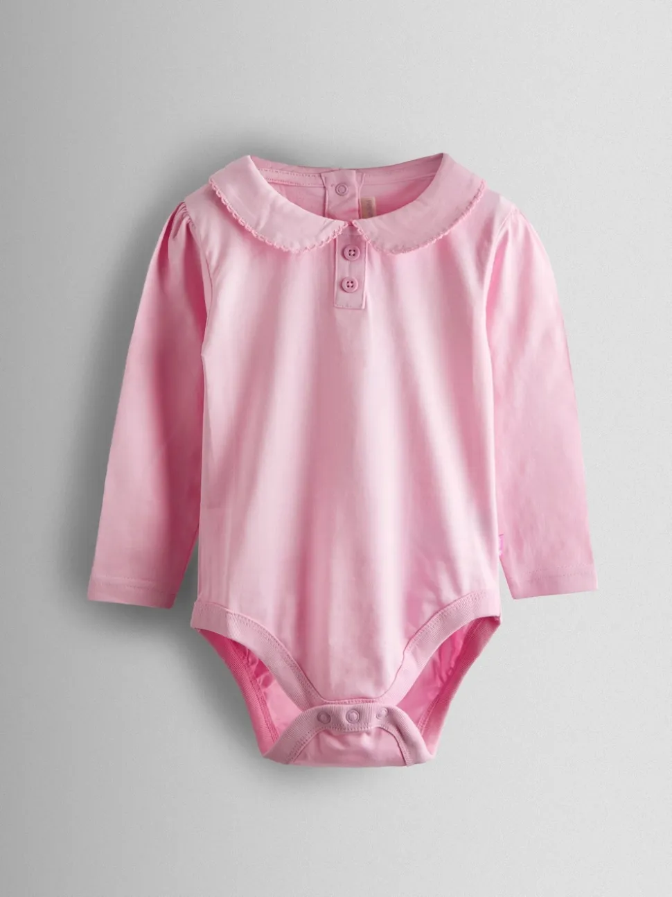 JoJo Maman Bébé Pink 2-Pack Ditsy Floral Peter Pan Bodies