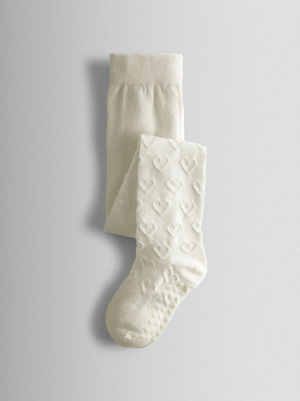 JoJo Maman Bébé Pink 2-Pack Heart Pointelle Tights