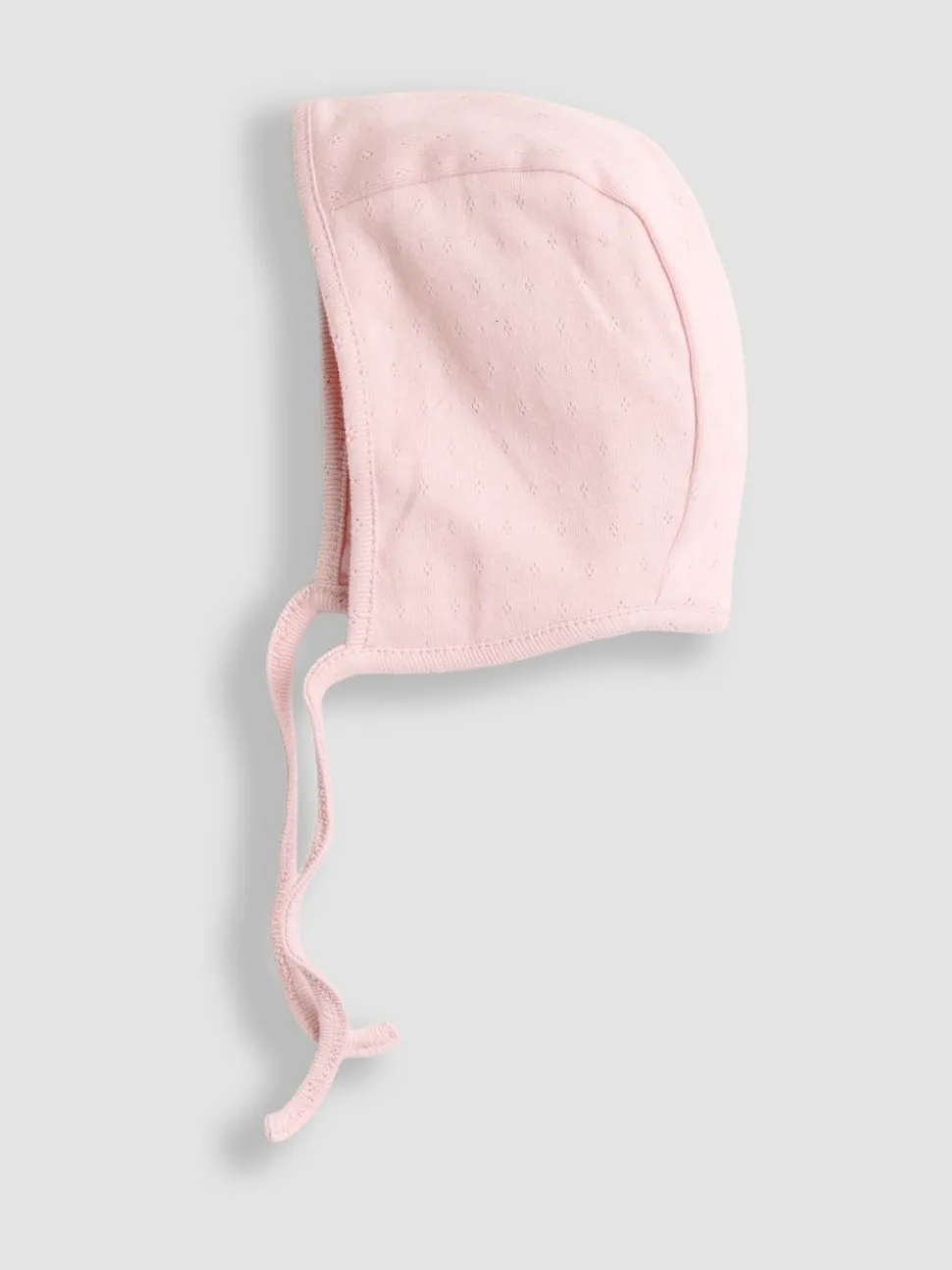 JoJo Maman Bébé Pink 2-Pack Pointelle Bonnets