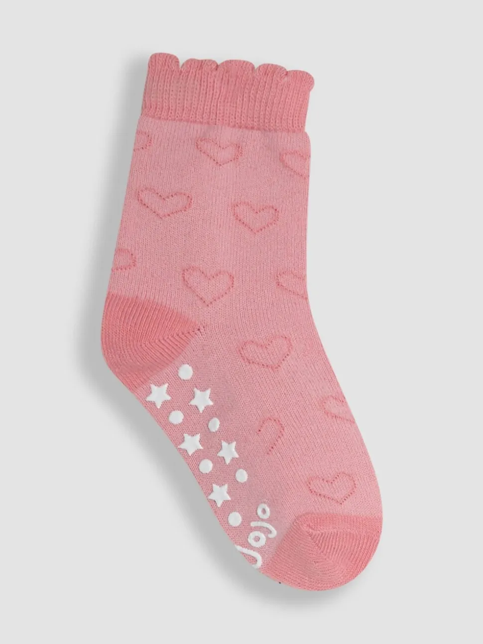 JoJo Maman Bébé Pink 5-Pack Socks