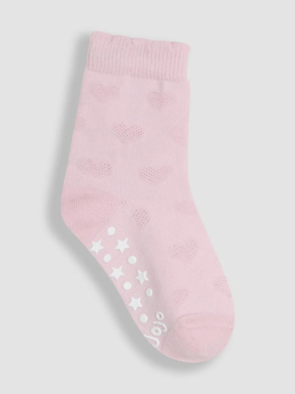 JoJo Maman Bébé Pink 5-Pack Socks