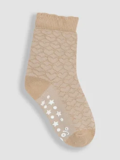 JoJo Maman Bébé Pink 5-Pack Socks