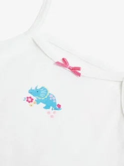 JoJo Maman Bébé Pink 3-Pack Vest Set
