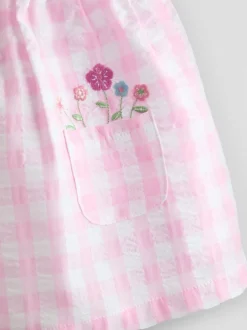 JoJo Maman Bébé Pink Peter Rabbit Flopsy 2-Piece Dress Set