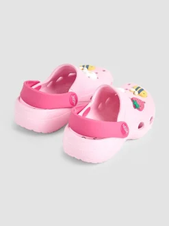 JoJo Maman Bébé Pink Slip On Clog