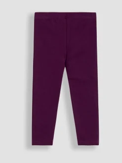 JoJo Maman Bébé Purple Dark 2-Pack Ditsy Floral Leggings
