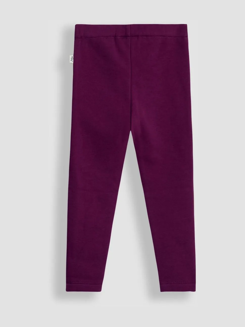 JoJo Maman Bébé Purple Fleece-Lined Leggings 2-Pack