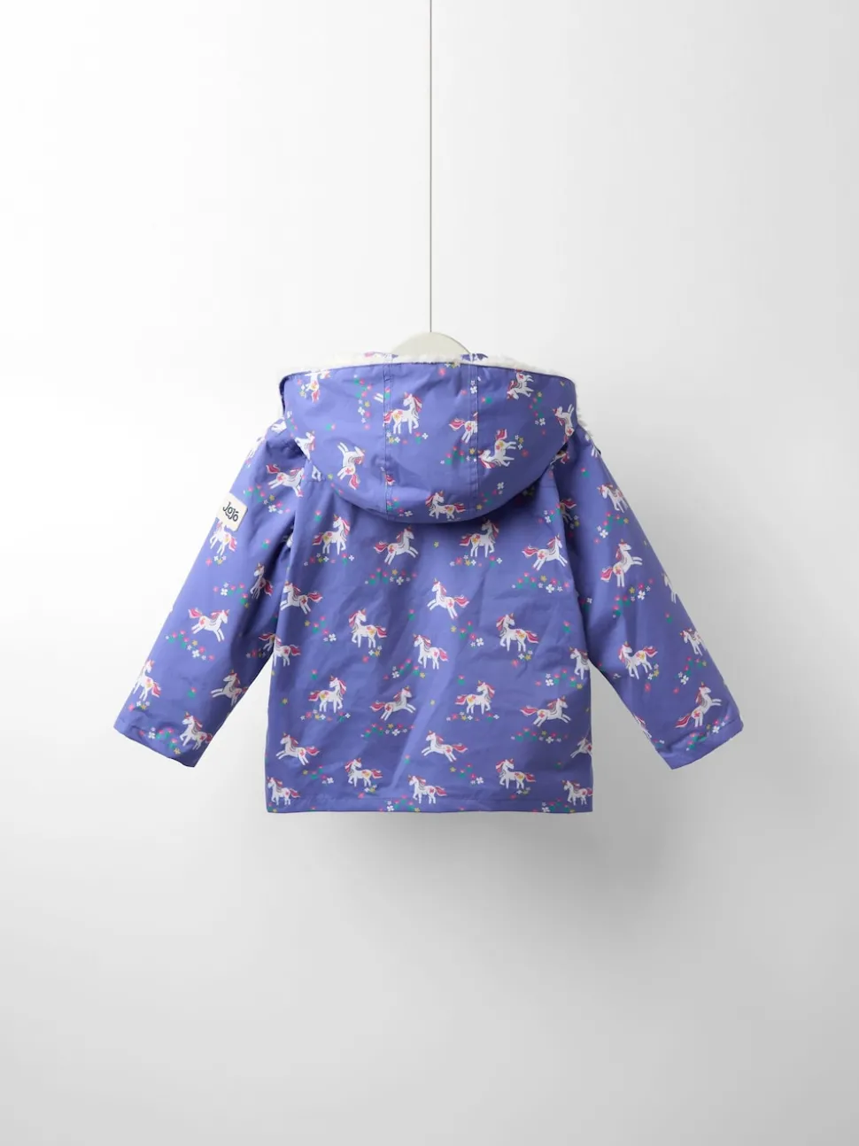 JoJo Maman Bébé Purple 4-In-1 Waterproof Polar Fleece Jacket