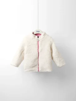 JoJo Maman Bébé Purple 4-In-1 Waterproof Polar Fleece Jacket