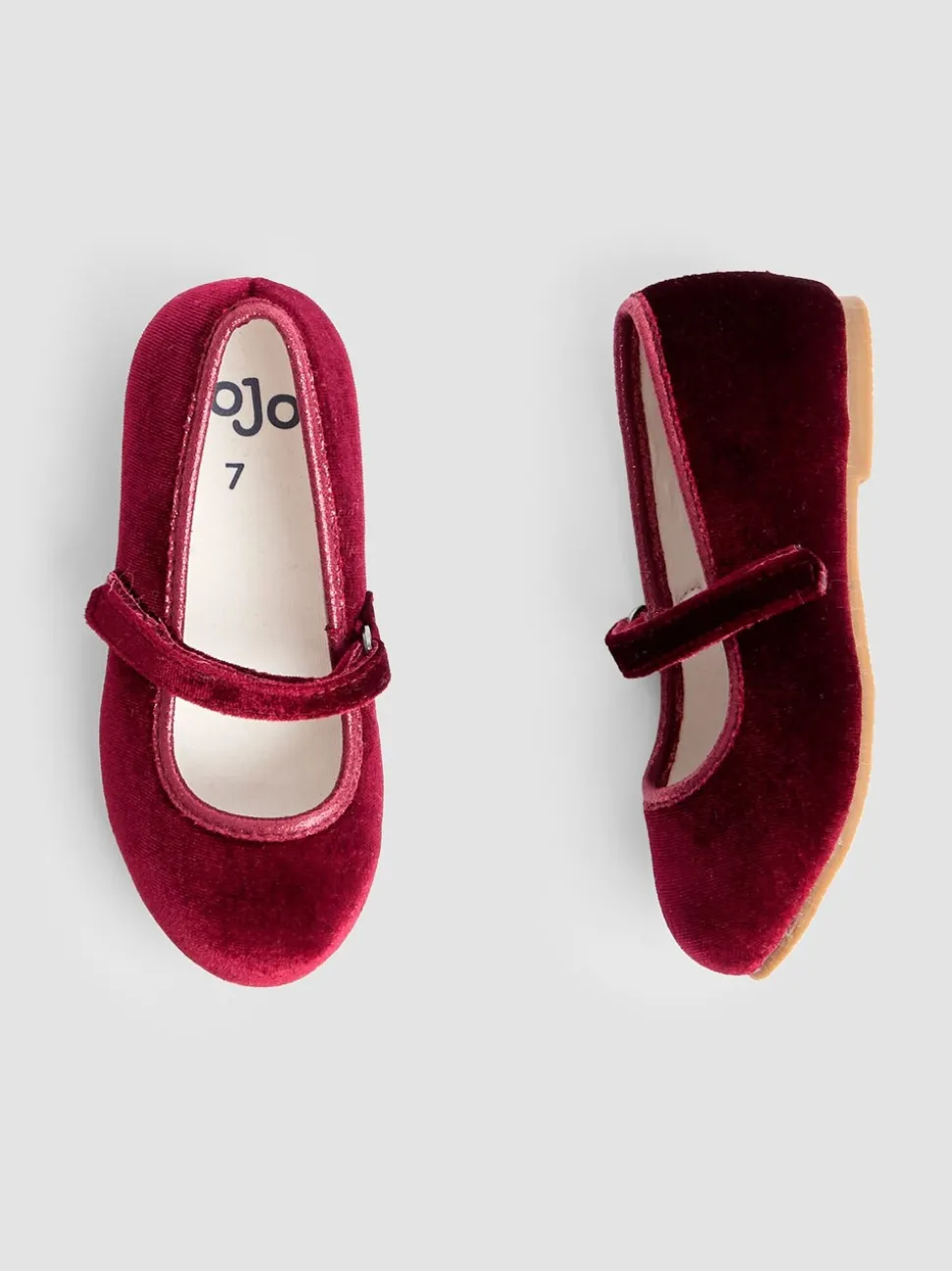 JoJo Maman Bébé Red Ballet Shoes