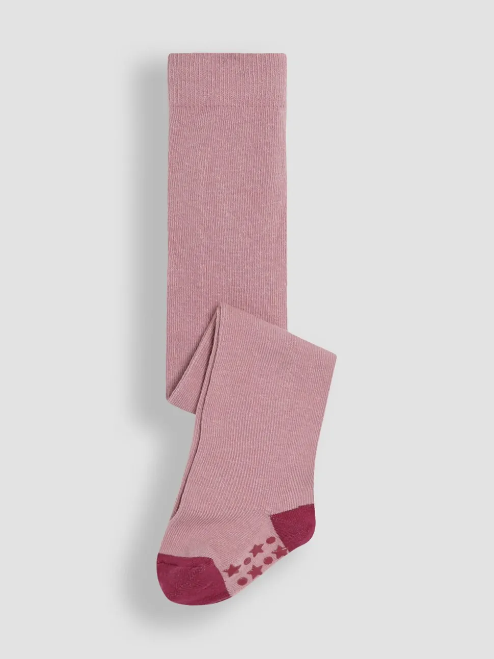 JoJo Maman Bébé Red Cotton Rich Cherry Tights 2 Pack
