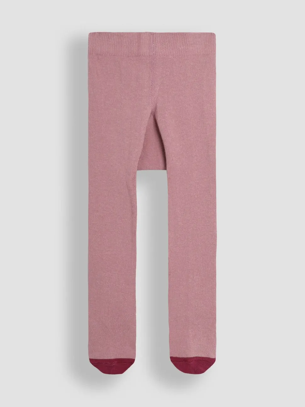 JoJo Maman Bébé Red Cotton Rich Cherry Tights 2 Pack