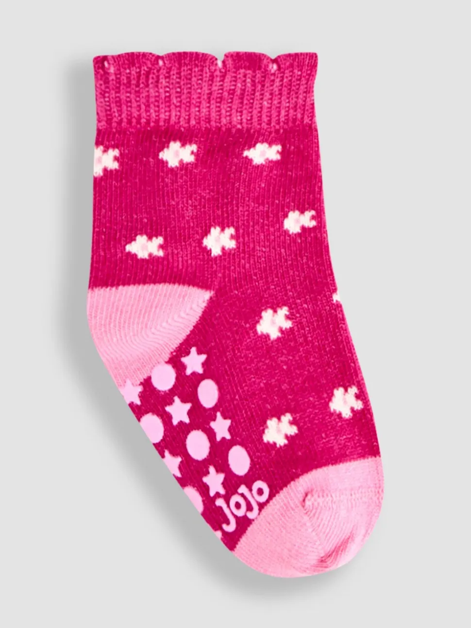 JoJo Maman Bébé Red 5-Pack Socks