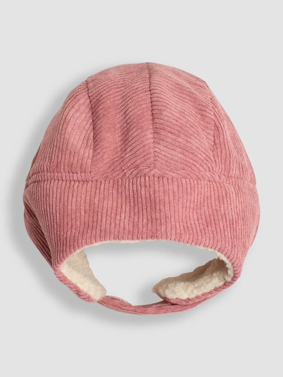 JoJo Maman Bébé Rose Pink Cosy Cord Hat