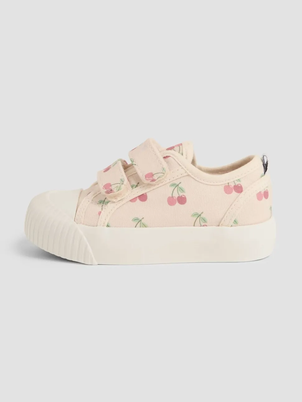 JoJo Maman Bébé Stone Double Strap Canvas Pumps