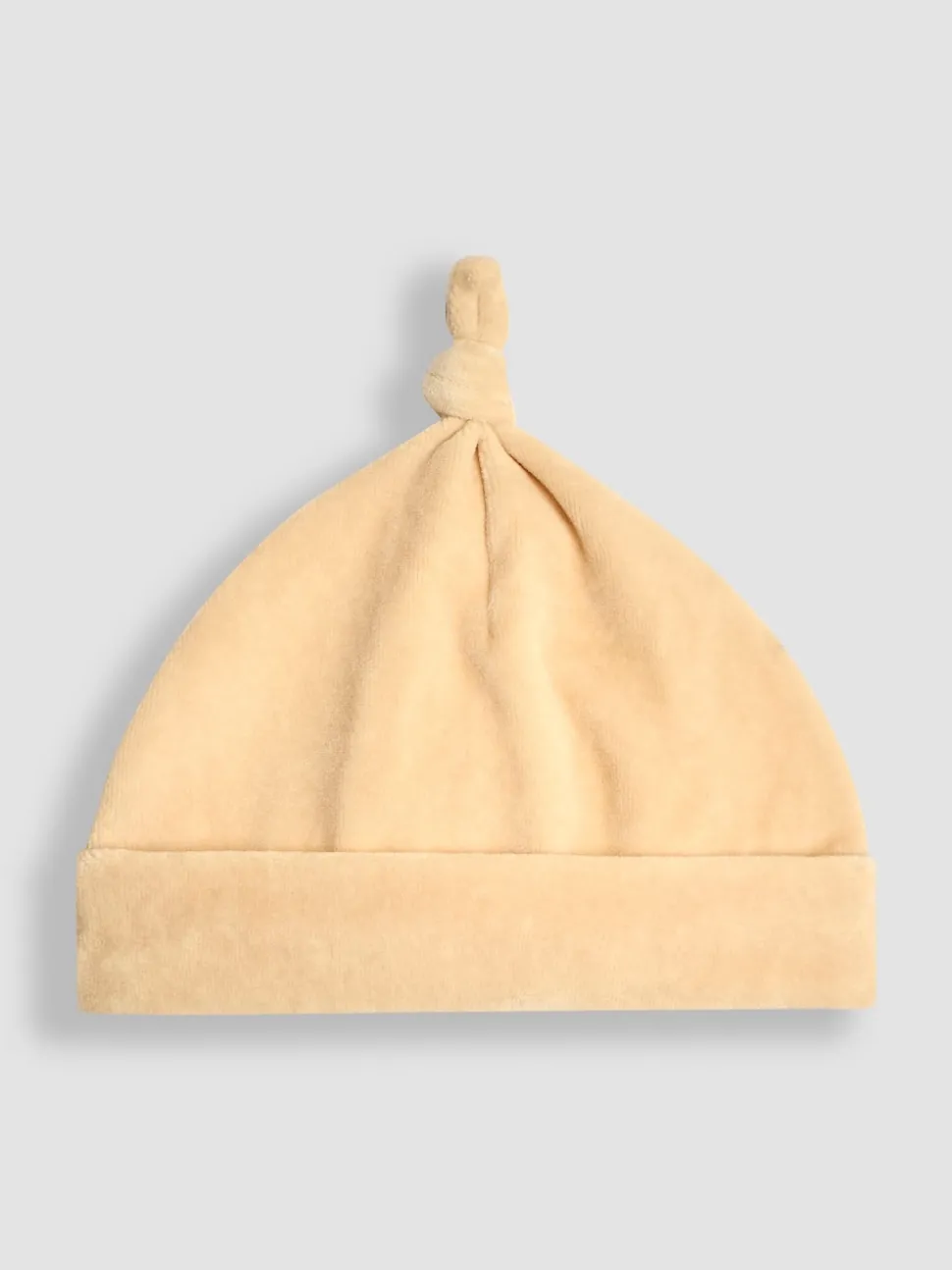 JoJo Maman Bébé Stone Pudding Velour Hat