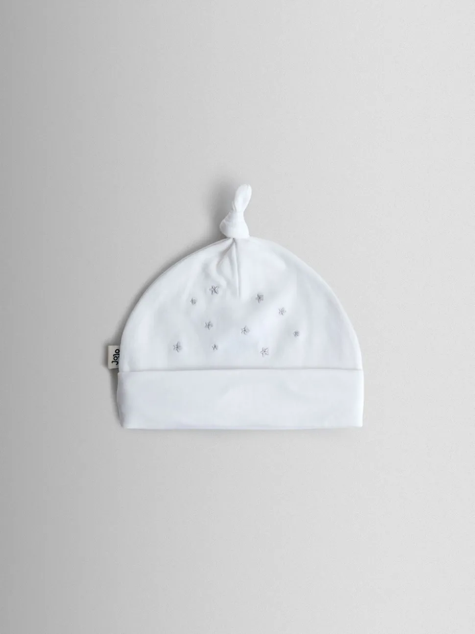 JoJo Maman Bébé White Born in 2026 Embroidered Hat