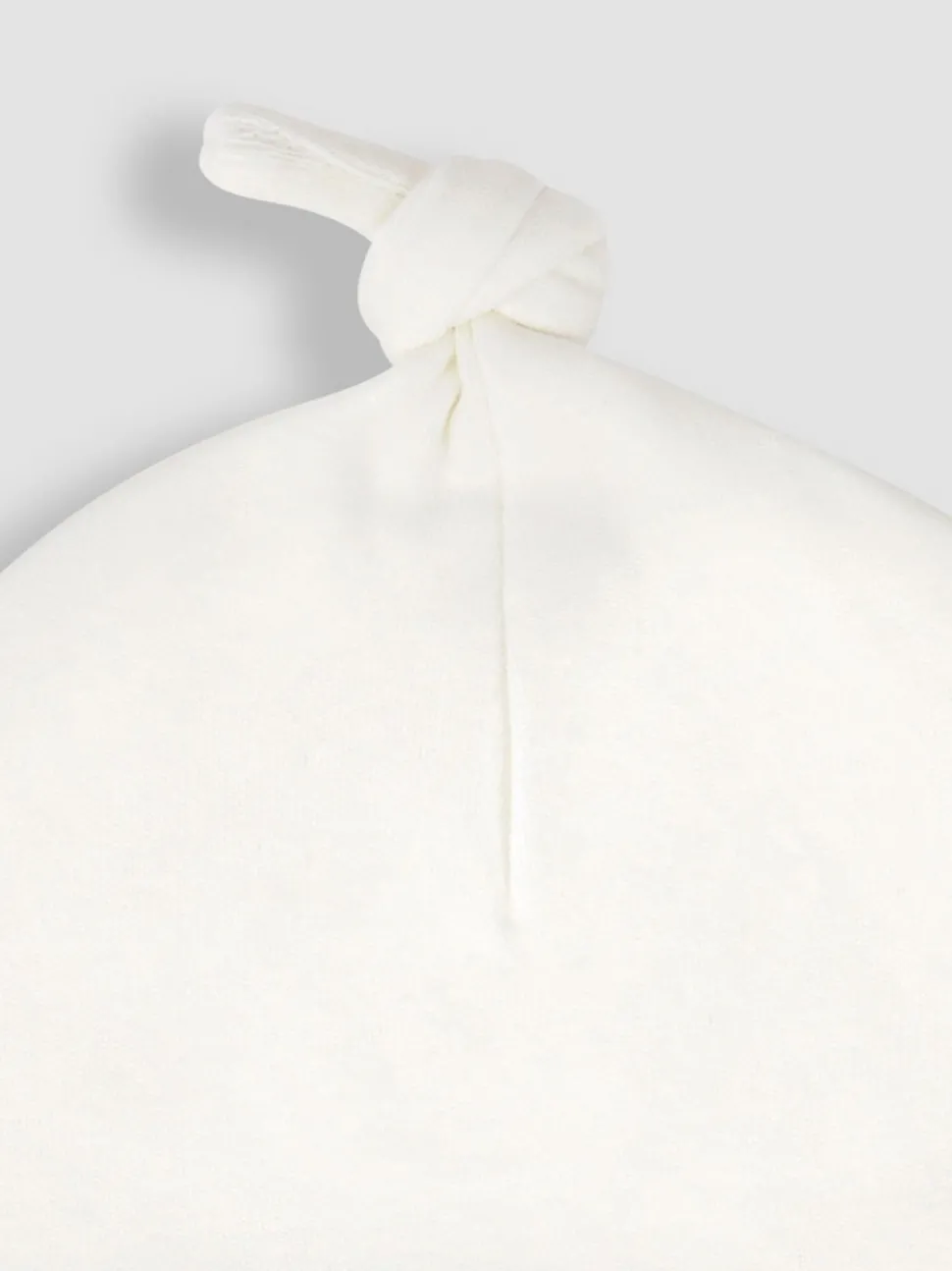 JoJo Maman Bébé White Strawberry Embroidered Cotton Baby Hat