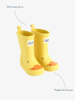 JoJo Maman Bébé Yellow Duck Character Wellies