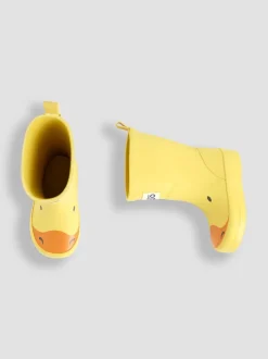 JoJo Maman Bébé Yellow Duck Character Wellies