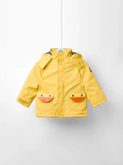 JoJo Maman Bébé Yellow Duck Waterproof Jacket