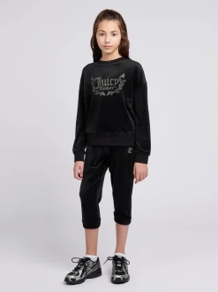 Juicy Couture Black Crew Neck Sweatshirt