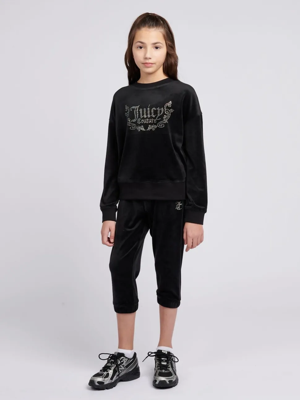 Juicy Couture Black Crew Neck Sweatshirt
