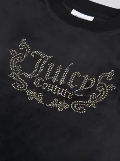 Juicy Couture Black Crew Neck Sweatshirt