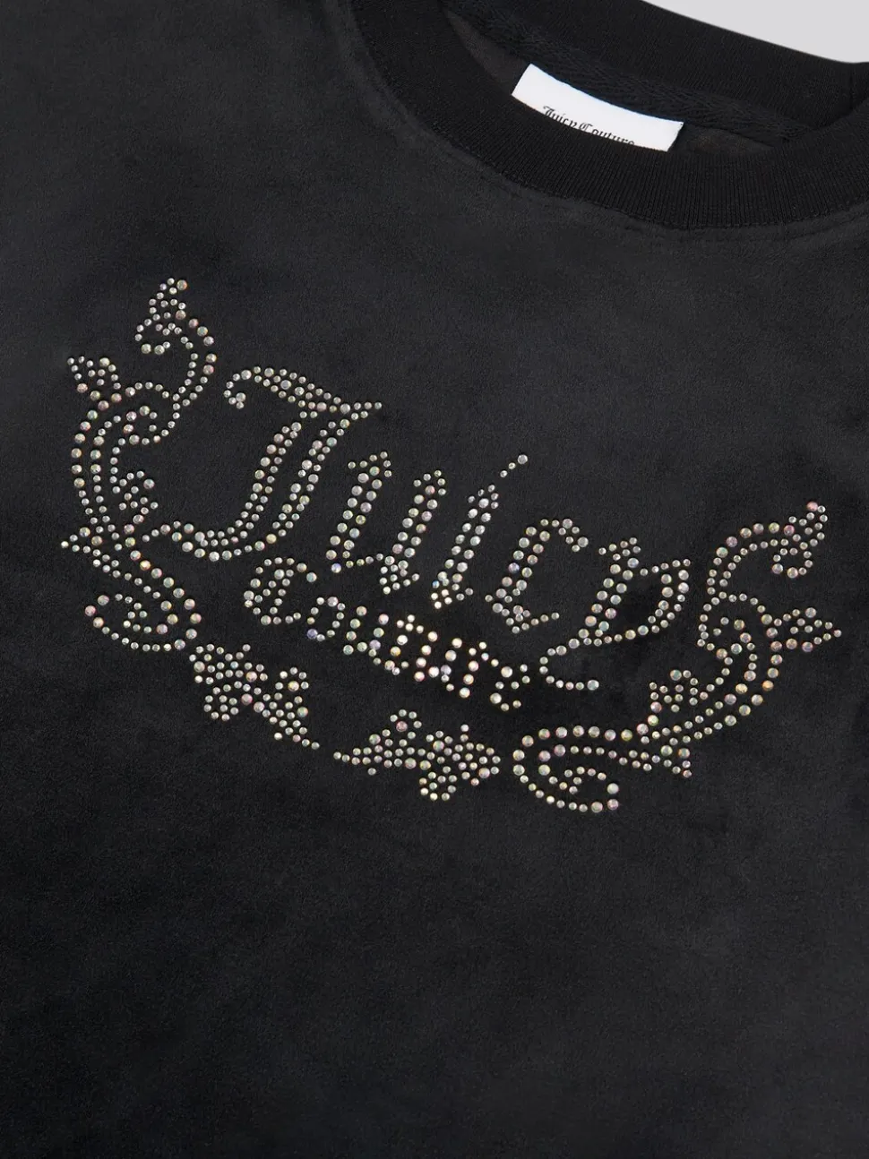 Juicy Couture Black Crew Neck Sweatshirt