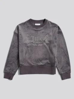 Juicy Couture Black Crew Neck Sweatshirt