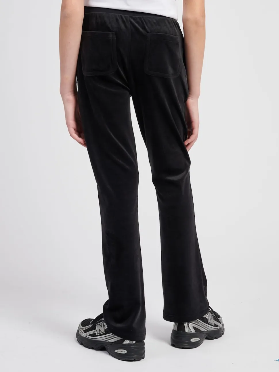 Juicy Couture Black Diamanté Bootcut Joggers