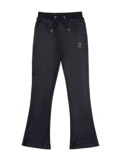 Juicy Couture Black Diamanté Bootcut Joggers