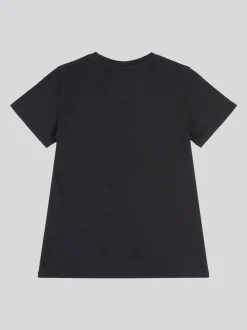 Juicy Couture Black Fitted Diamante T-Shirt