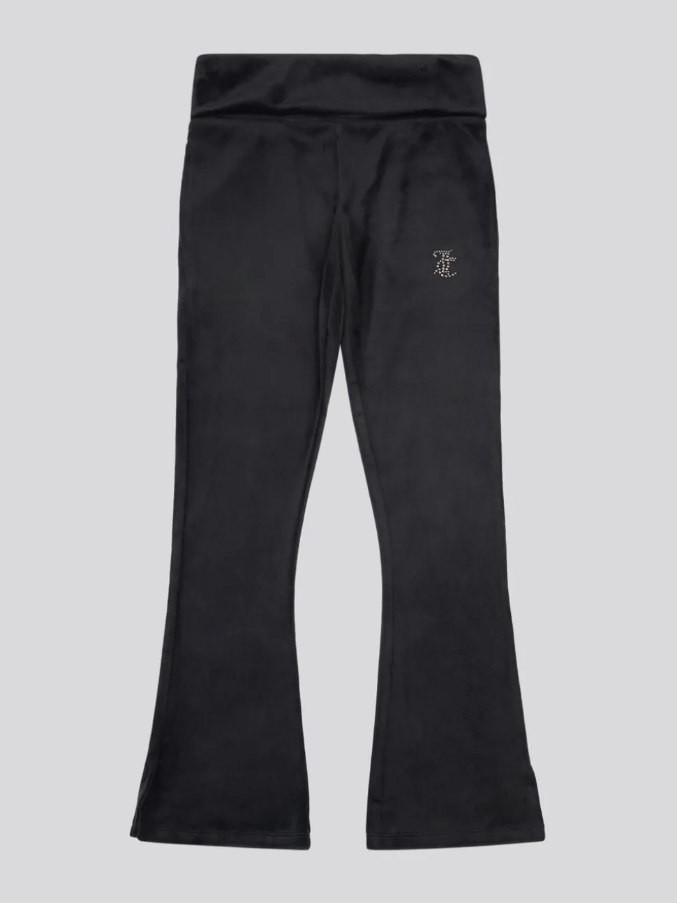 Juicy Couture Black Fold Over Waist Joggers