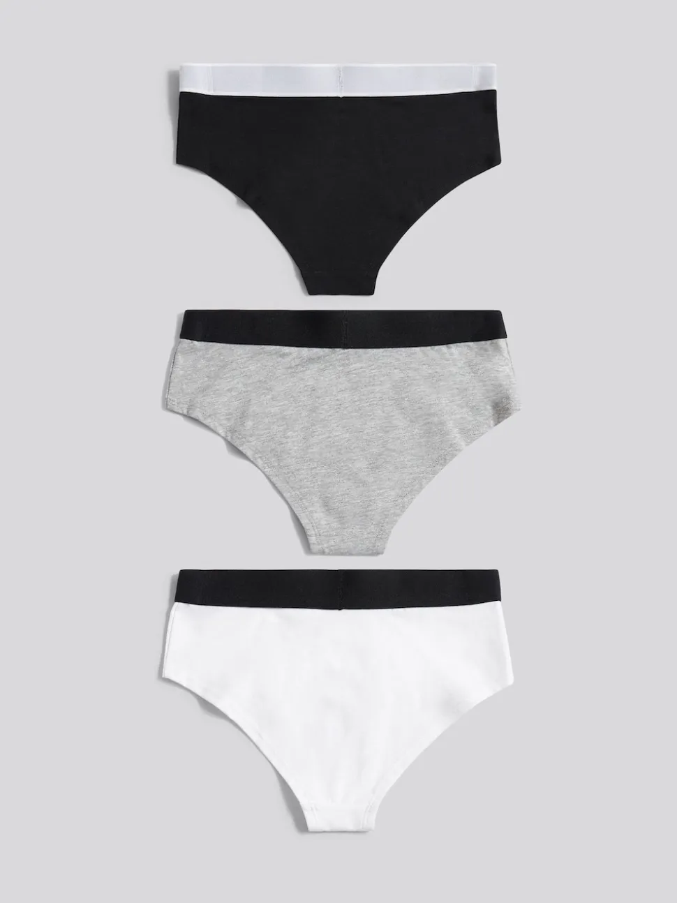 Juicy Couture Black Juicy Hipster Briefs 3 Pack Hanging
