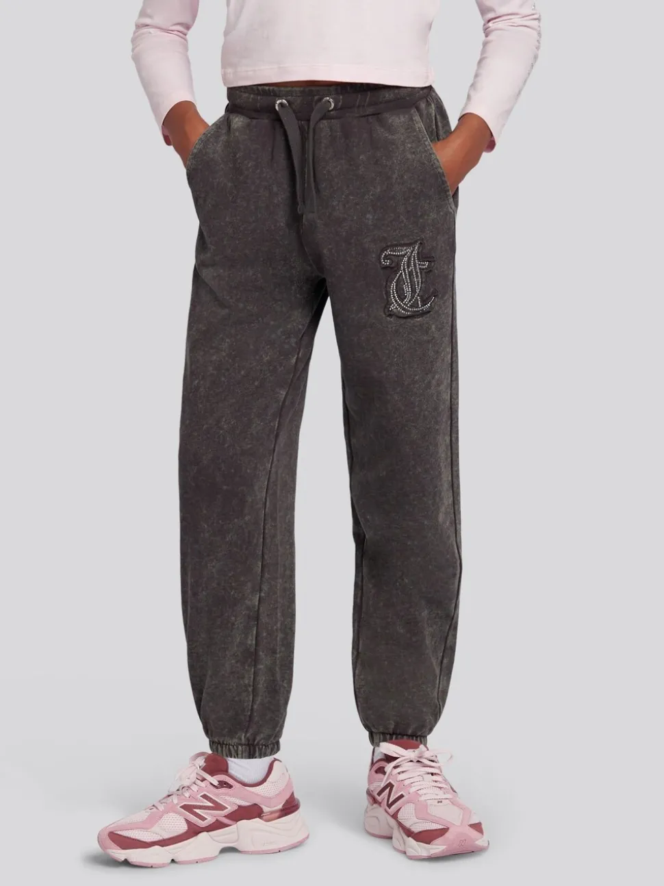 Juicy Couture Black Loose Fit Joggers