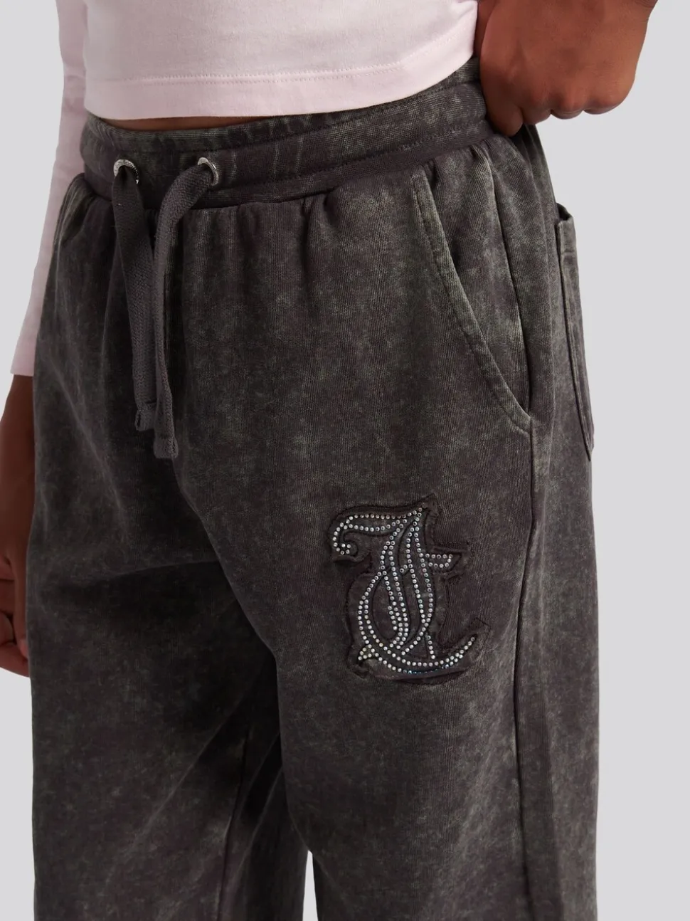 Juicy Couture Black Loose Fit Joggers