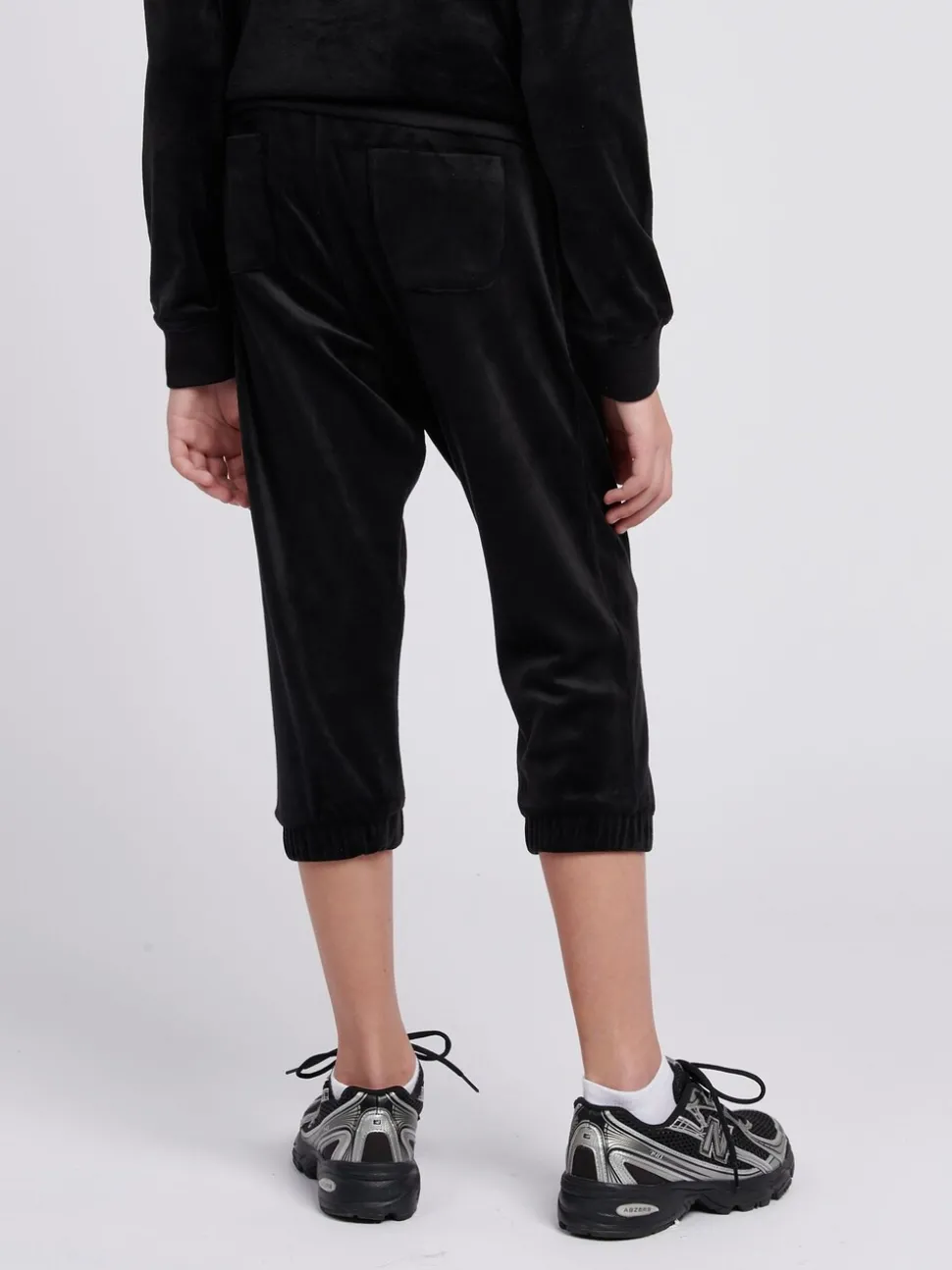 Juicy Couture Black Slim Capri Length Joggers