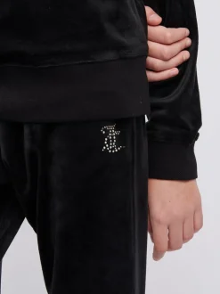 Juicy Couture Black Slim Capri Length Joggers