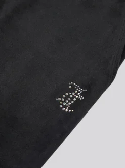 Juicy Couture Black Slim Capri Length Joggers