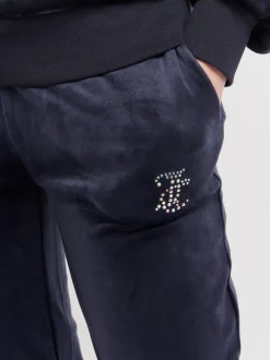 Juicy Couture Blue Diamanté Bootcut Joggers