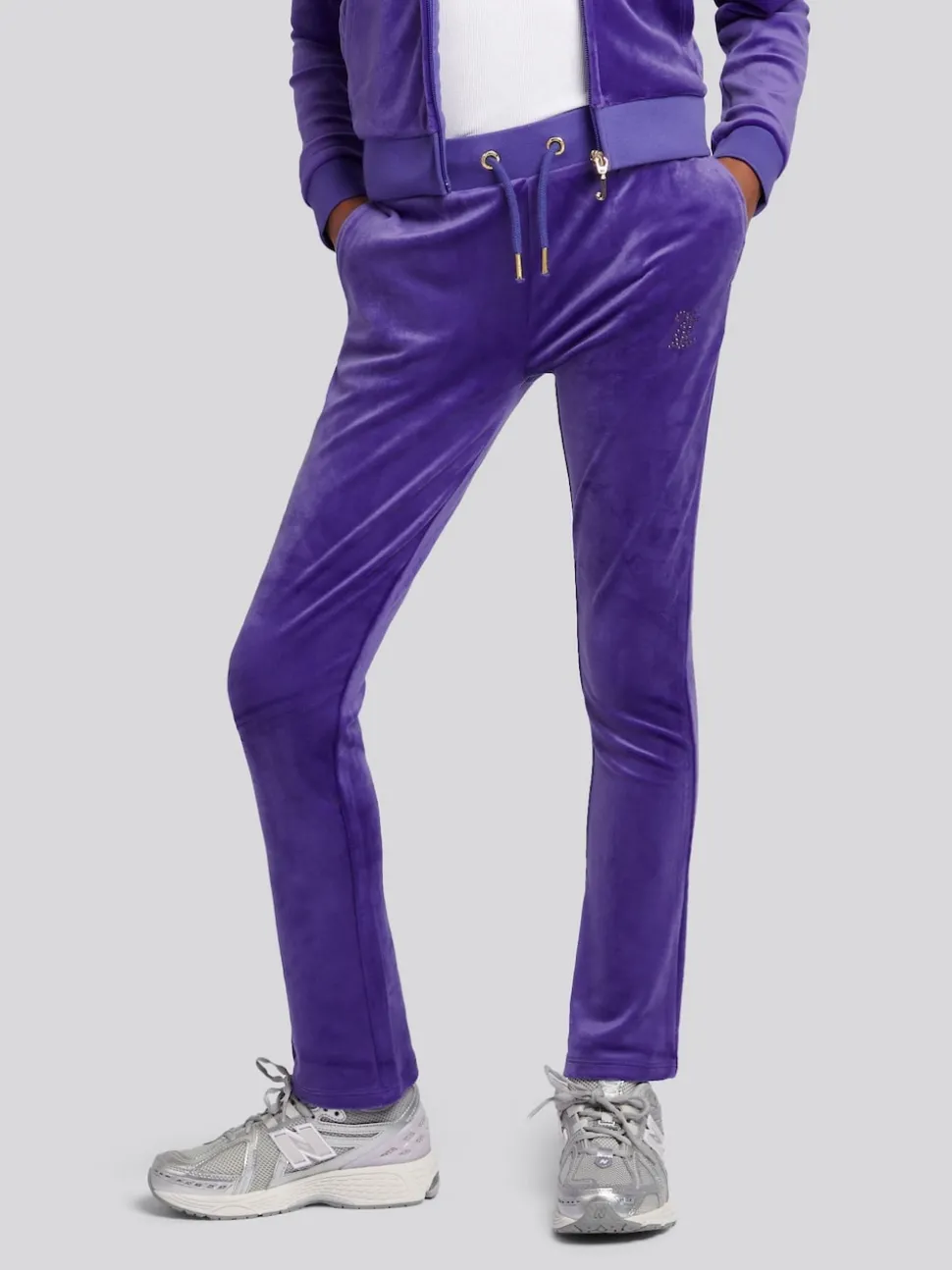 Juicy Couture Blue Diamante Bootcut Joggers