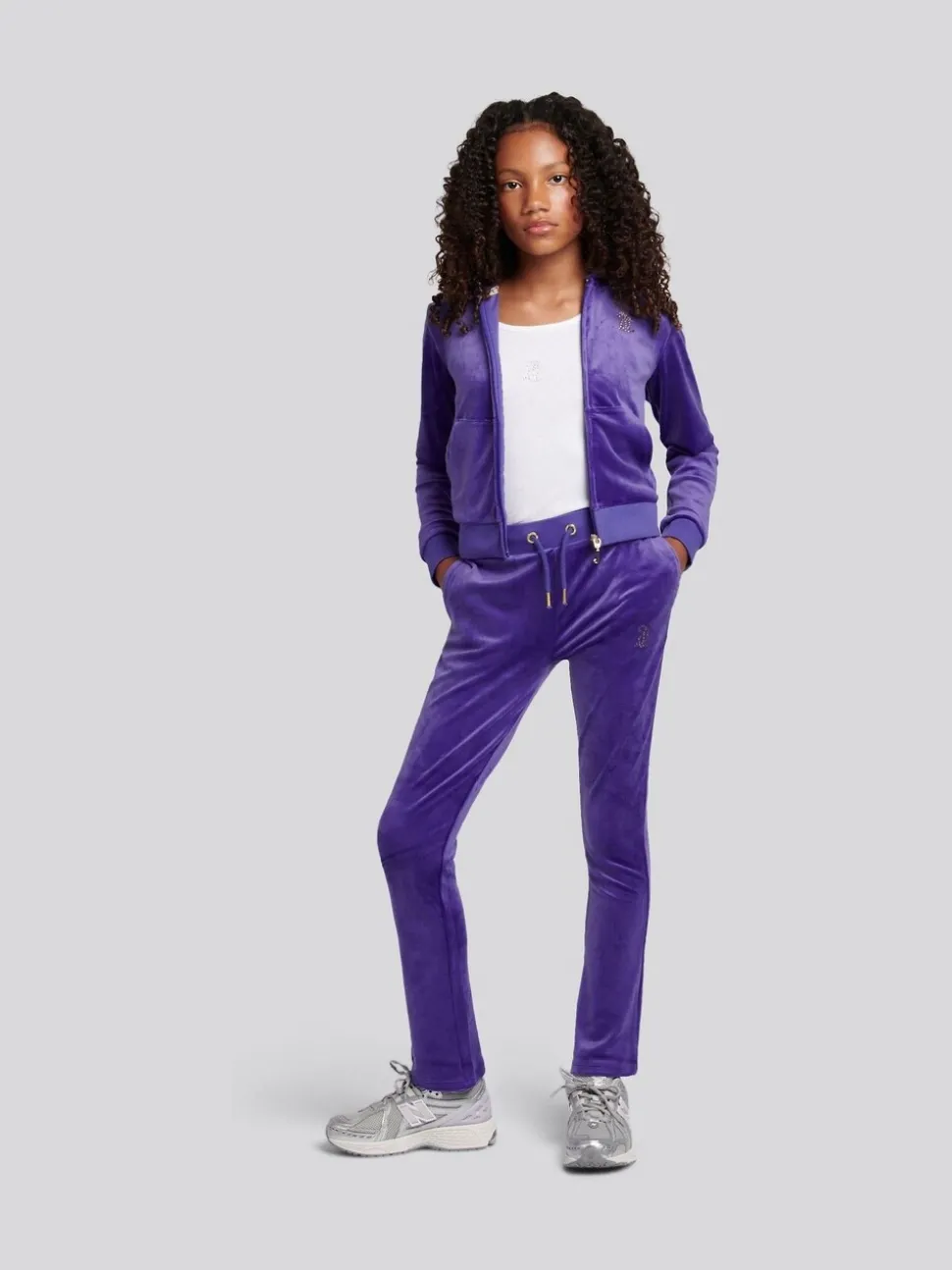 Juicy Couture Blue Diamante Bootcut Joggers